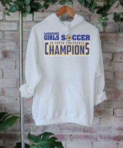 Official lakeside Girls Soccer 5A South Conference Champions Shirt