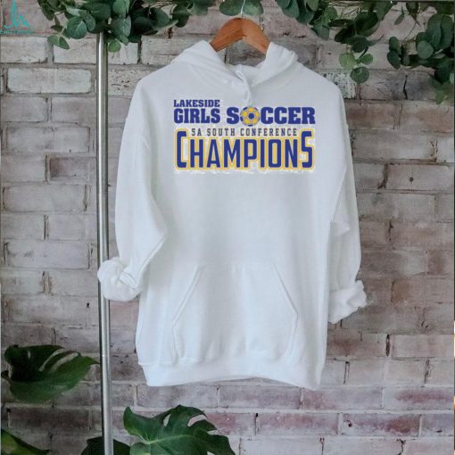 Official lakeside Girls Soccer 5A South Conference Champions Shirt