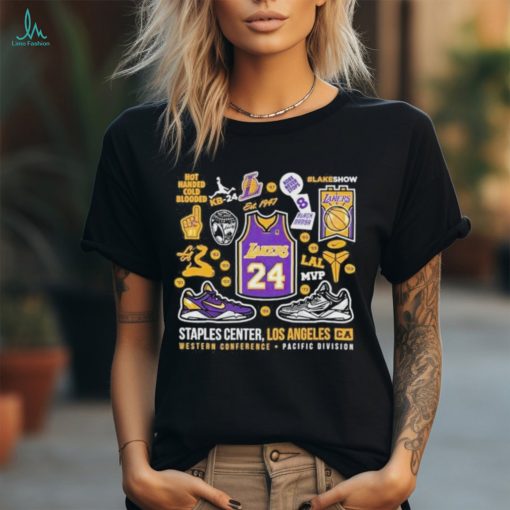 Official los Angeles Lakers Not Handed Cold Blooded Staples Center T Shirt