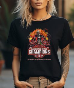 Official manchester United FA Cup Champions 23 24 T Shirt