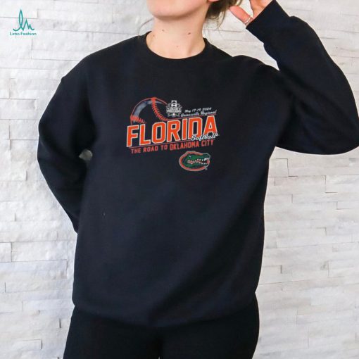 Official may 17 19, 2024 Gainesville Regional Florida Softball 2024 College World Series Oklahoma City Shirt