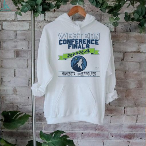 Official minnesota Timberwolves 2024 Western Conference Finals T Shirt