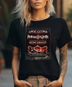 Official motionless In White announce Apocalypse Fest 2 October 31, 2024 Poster Shirt