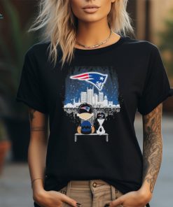 Official new England Patriots Snoopy Charlie Brown Best Friends Best T Shirt