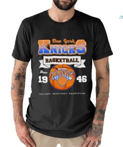 Official new York Knicks Basketball 1946 NBA Shirt