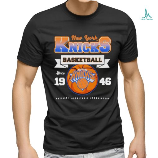 Official new York Knicks Basketball 1946 NBA Shirt