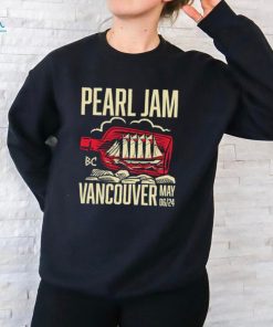 Official pearl Jam Vancouver May 6Th, 2024 Shirt