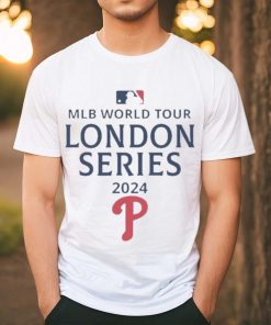 Official philadelphia Phillies MLB London Series 2024 Shirt