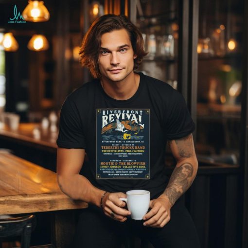 Official riverfront Revival 2024 Riverfront Park N Charleston SC Poster Shirt