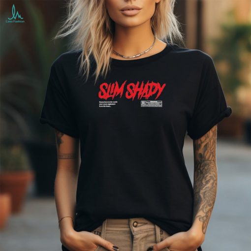 Official slim Shady Rated R Shirt