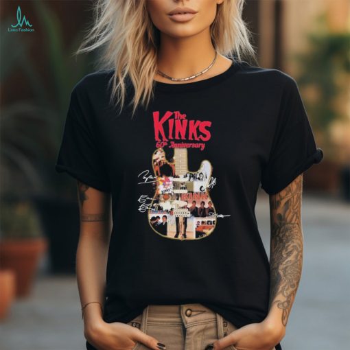 Official the Kinks 60th Anniversary Collection T Shirt