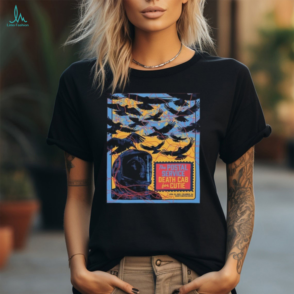 Official the Postal Service Death Cab For Cutie April 30 2024 Columbus DH Schottenstein Center T Shirt Official the Postal Service Death Cab For Cutie April 30 2024 Columbus DH Schottenstein Center T Shirt