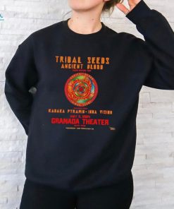 Official tribal Seeds Ancient Blood Album Release Tour May 9, 2024 Granada Theater Shirt