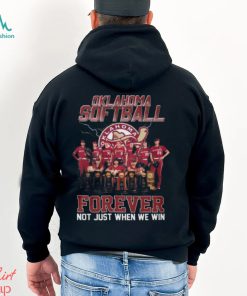 Okalahoma Softball Forever Not Just When We Win T Shirt