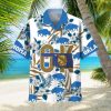 TCU Horned Frogs Ncaa Mens Floral Button Up Hawaiian Shirt