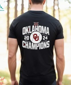 Oklahoma Sooners 2024 Big 12 Baseball Regular Season Champions T Shirt