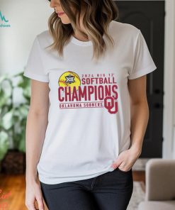 Oklahoma Sooners 2024 Big 12 Softball Conference Tournament Champions Base Stealer T Shirt