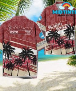 Oklahoma Sooners NCAA Pattern Personalized Hawaiian Set