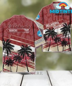 Oklahoma Sooners NCAA Pattern Personalized Hawaiian Set