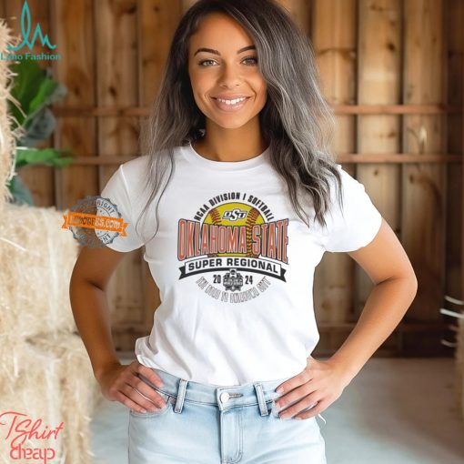 Oklahoma State Cowboys 2024 NCAA Division I Softball Super Regional shirt