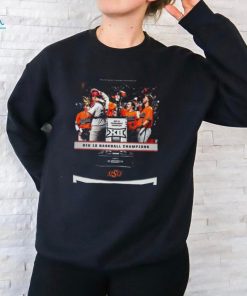 Oklahoma State Cowboys 2024 Phillips 66 Big 12 Baseball Champions Trophy Shirt
