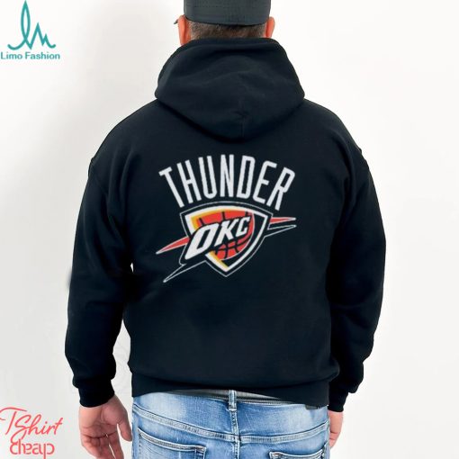 Oklahoma city thunder youth primary logo shirt