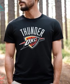 Oklahoma city thunder youth primary logo shirt