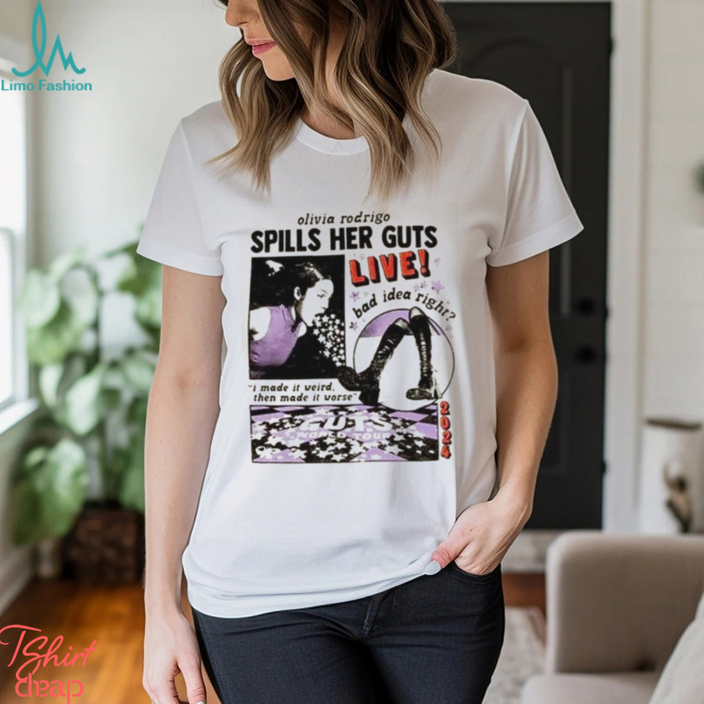 Olivia Rodrigo Guts Tour 2024 Shirt The World T Shirt Olivia Rodrigo Guts Tour 2024 Shirt The World T Shirt