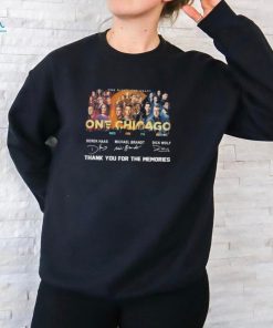 One Night, One Heart One Chicago Thank You For The Memories Signatures Shirt