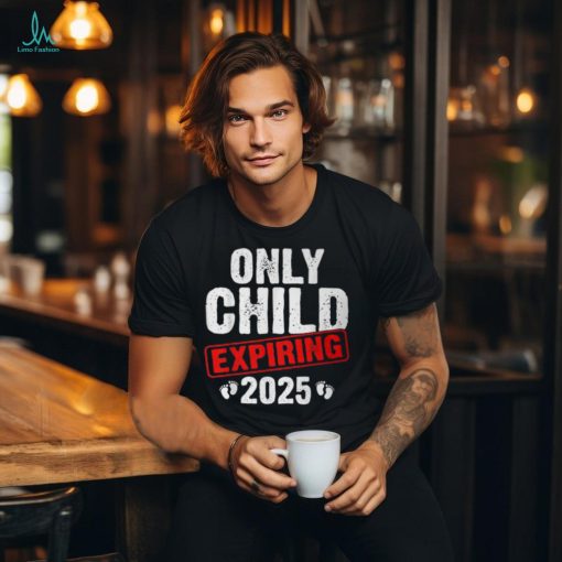 Only Child Expiring 2025 Big Brother Promoted To Big Bro T Shirt
