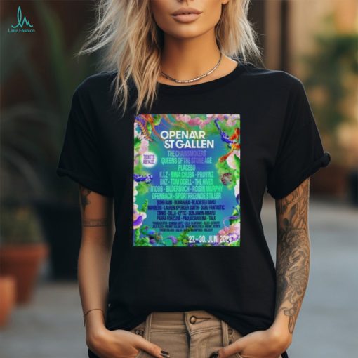 OpenAir St. Gallen June 27 30, 2024 St. Gallen, Switzerland Poster Shirt