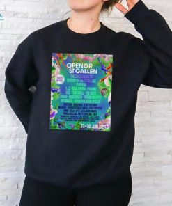 OpenAir St. Gallen June 27 30, 2024 St. Gallen, Switzerland Poster Shirt