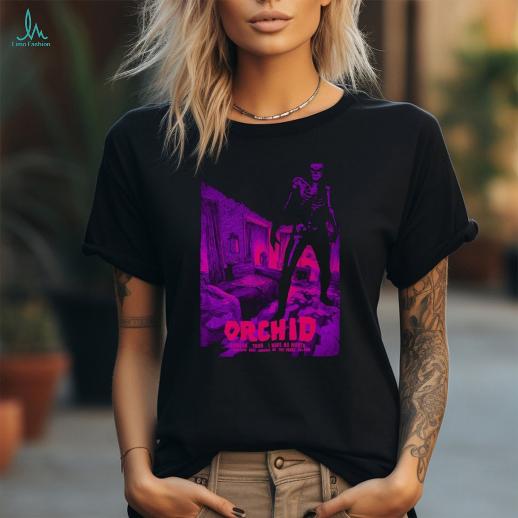 Orchid The Drake Amherst, MA May 5, 2024 Poster Shirt Orchid The Drake Amherst, MA May 5, 2024 Poster Shirt