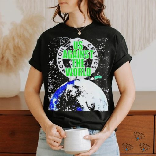 Original Boston Celtics Us Against The World T shirt