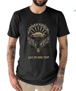 Original Jonah Kagen Save My Soul Tour 2024 Poster Shirt