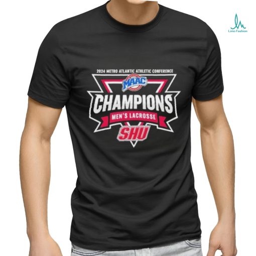 Original Sacred Heart Pioneers 2024 Metro Atlantic Athletic Conference Champions Men’s Lacrosse Shirt