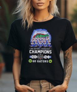 Original Sec Softball Tournament Champions 2024 Go Gators Shirt