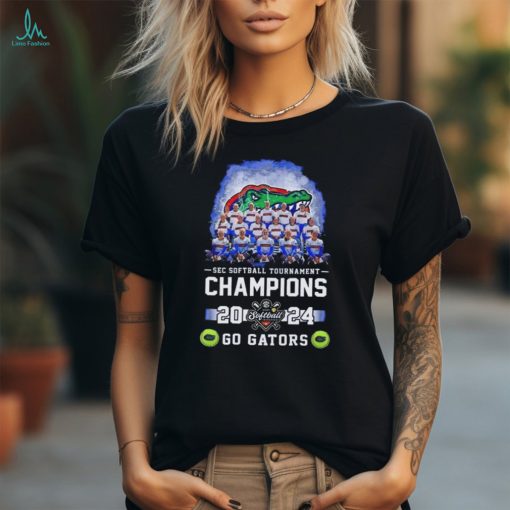 Original Sec Softball Tournament Champions 2024 Go Gators Shirt