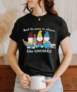 Original The Three Dwarfs Real Gs Move In Silence Like Gnomes Spray Cans And Radios Shirt