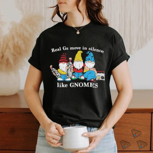 Original The Three Dwarfs Real Gs Move In Silence Like Gnomes Spray Cans And Radios Shirt