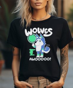 Original Wolves Awoo Bluey 2024 shirt