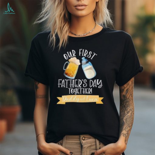 Our First Father’s Day Matching Shirt