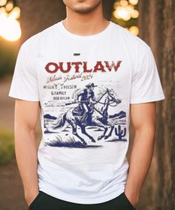 Outlaw music festival 2024 willie nelson & family bodylan shirt