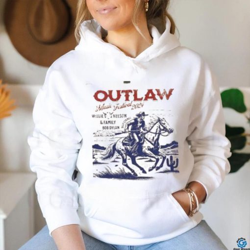 Outlaw music festival 2024 willie nelson & family bodylan shirt