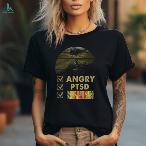 PTSD Vietnam Veteran   Perfect Gift For U.S Dad, Grandpa, Patriot Classic T Shirt