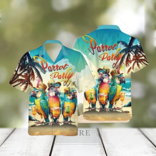 Parrot Party Hawaiian Shirt