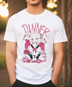 Pastel Melon Dinner Anime Shirt