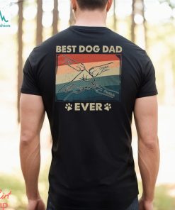 Paws And Human Fist Bump Best Dog Dad Ever Shirt