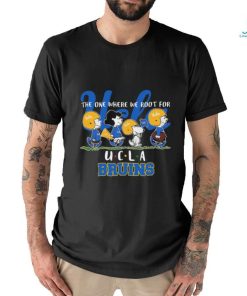 Peanuts The One Where We Root For Ucla Bruins Shirt