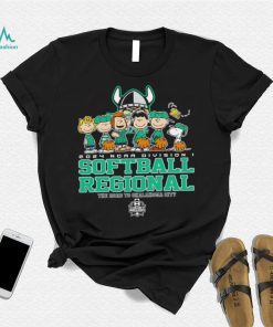 Peanuts characters 2024 NCAA division I softball regional Cleveland State Vikings logo shirt